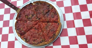 My Pie's Sausage and Mushroom Deep Dish Pizza